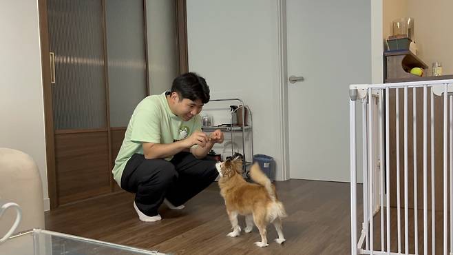 반려동물 행동 교정 교육 모습.(사진 제공 = 서울특별시 성동구)