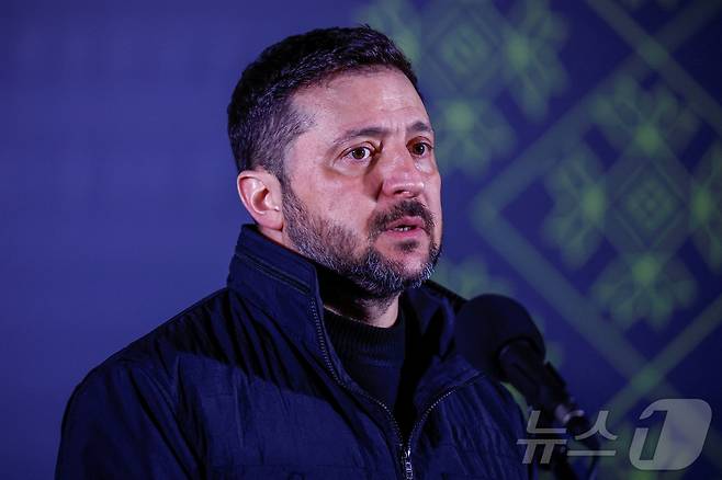 볼로디미르 젤렌스키 우크라이나 대통령. 2026.03.02 ⓒ 로이터=뉴스1