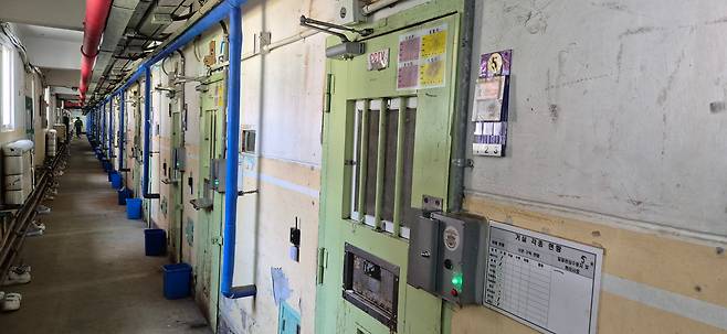 안양교도소 조사수용실. /법무부 제공