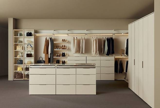 시그니처 드레스룸 한샘 제공