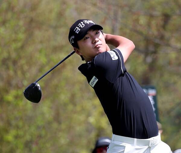 한국프로골프(KPGA) 투어 2026시즌 개막전 제21회 DB손해보험 프로미 오픈 준우승을 차지한 옥태훈 프로가 최종라운드에서 경기하는 모습이다. 사진제공=KPGA (사진을 무단으로 사용하지 마십시오.)