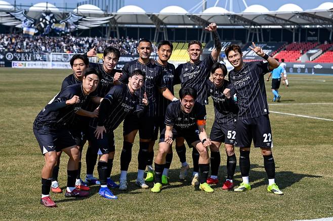 성남FC 선수단. 성남 FC 제공