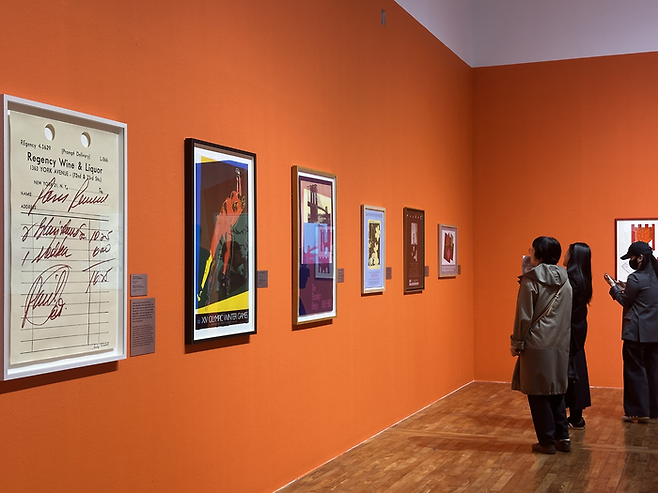 대전 시립미술관에서 열리는 ‘앤디 워홀’ 기획전. 윤성아 인턴기자.