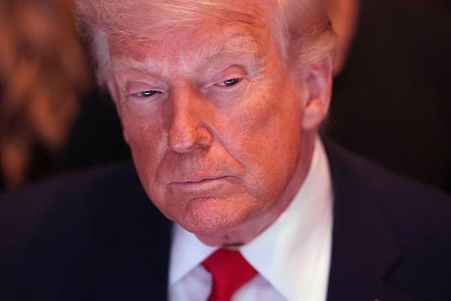 도널드 트럼프 대통령. [AP 연합뉴스]