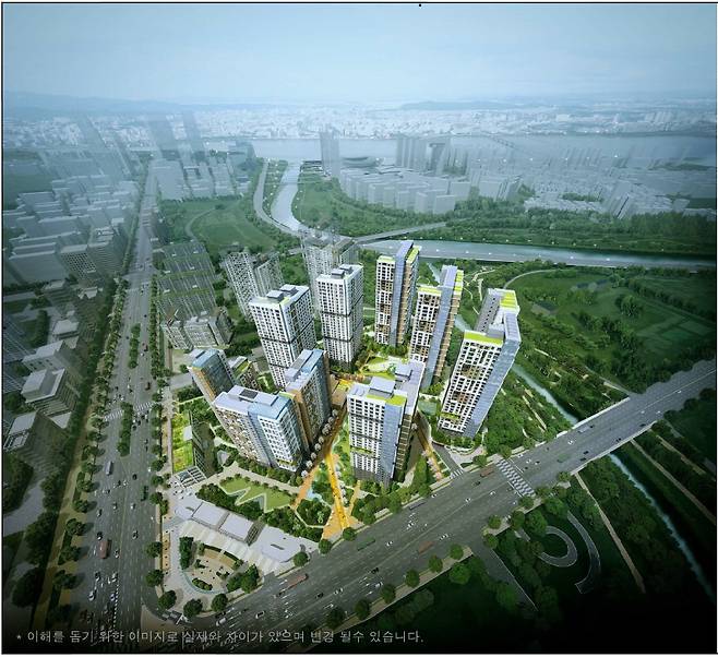 대치쌍용1차 재건축 사업 조감도 / 사진=서울시 정보몽땅