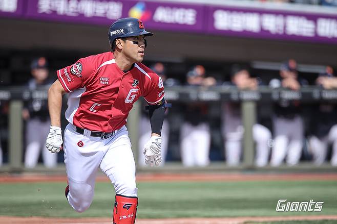 ▲ 전준우 ⓒ롯데 자이언츠