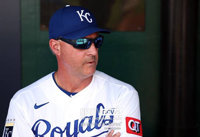▲ 2023년부터 캔자스시티를 이끌고 있는 맷 콰트라로 감독