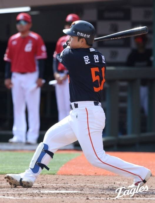 ▲ 문현빈 ⓒ한화 이글스