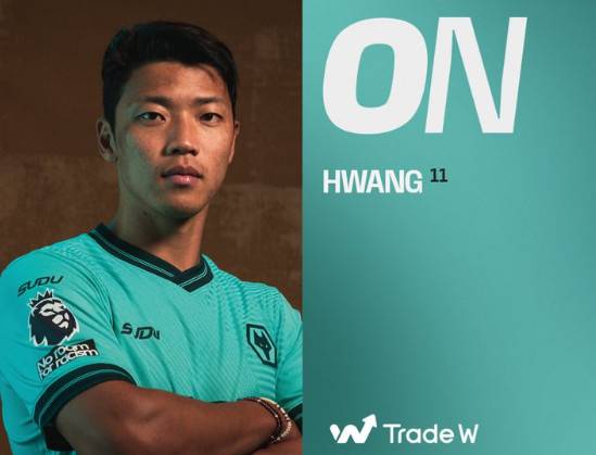 교체 투입되는 황희찬. /사진=울버햄튼 공식 SNS