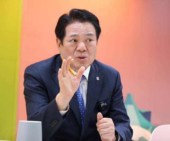 ▲&nbsp;최대호 안양시장./사진제공=안양시