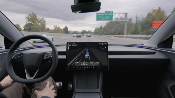 테슬라 FSD 주행 영상. 테슬라 제공