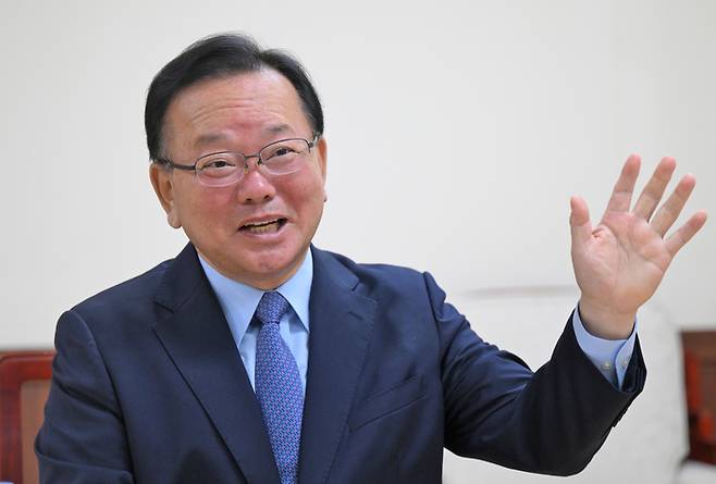 민주당 대구 시장 예비후보 김부겸 전 국무총리.  영남일보 DB