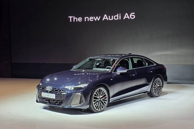 20일 서울 중구 반얀트리 클럽 앤 스파 서울 크리스탈볼룸에서 열린 미디어 행사에서 공개된 신형 A6. 김상욱 기자.