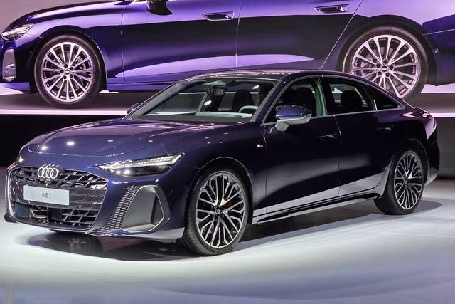 20일 서울 중구 반얀트리 클럽 앤 스파 서울 크리스탈볼룸에서 열린 미디어 행사에서 공개된 신형 A6. 김상욱 기자.