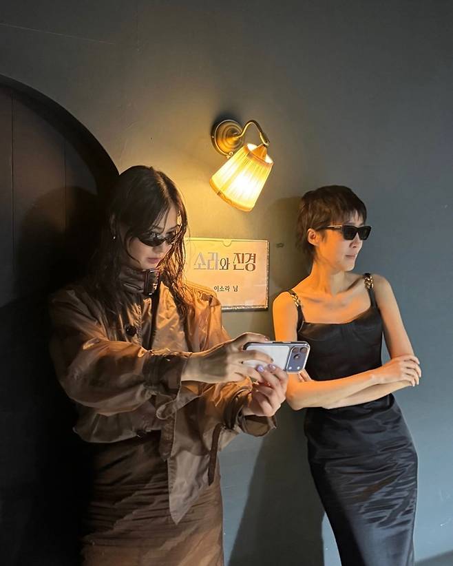 이소라-홍진경. 이소라 SNS.