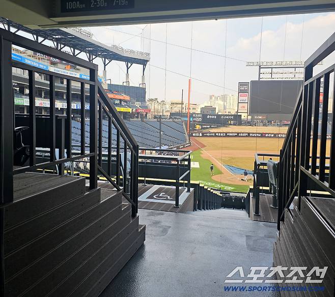 한화생명볼파크 장애인석. 대전=이종서 기자