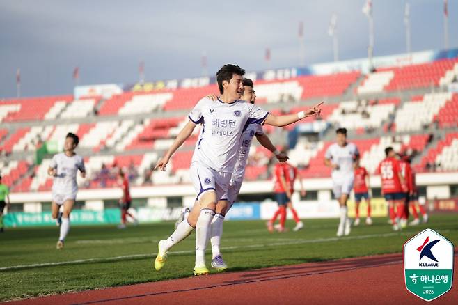 안양 김영찬. 사진제공=한국프로축구연맹