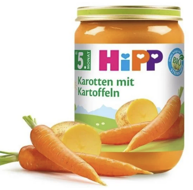 히프의 '당근과 감자' 190ｇ 제품./사진=히프 홈페이지 캡처