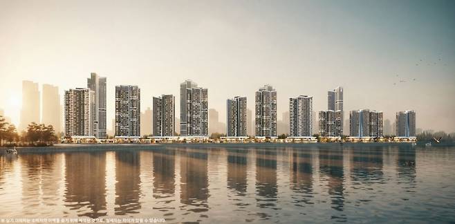 인천 송도 '더샵 송도그란테르' 투시도