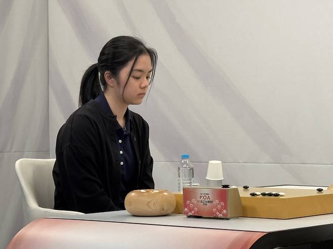 스미레 6단이 MOA 여자 최고기사 결정전 본선에 합류했다. 한국기원 제공