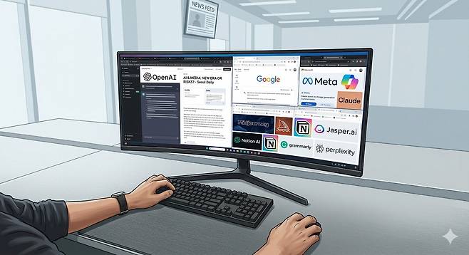 제미나이 이미지 생성 모델 나노바나나2로 만든 그림.