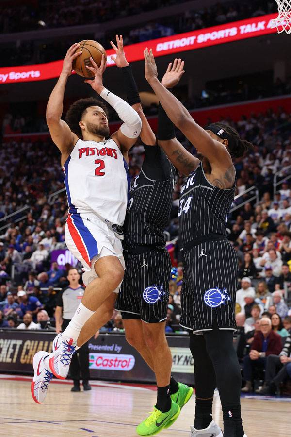 디트로이트가 1차전에서 올랜도에 졌다. 사진= Getty Images/AFP= 연합뉴스 제공