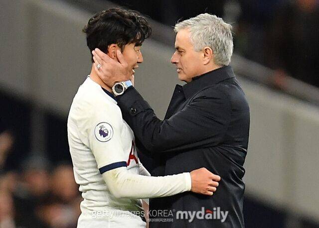 손흥민, 주제 무리뉴./게티이미지코리아