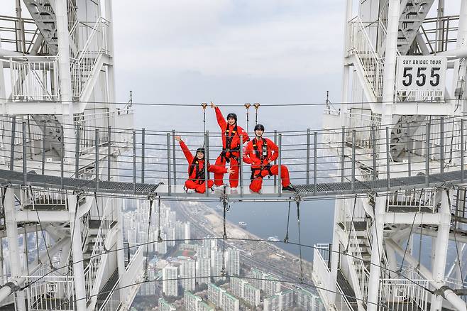 롯데월드 타워 브릿지투어