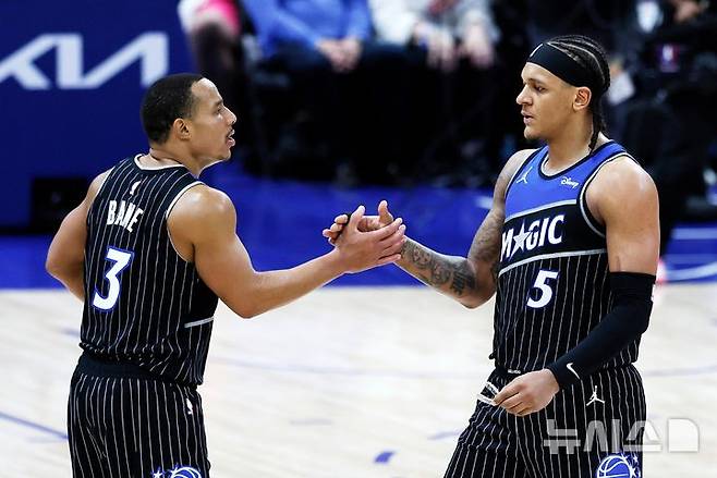 [디트로이트=AP/뉴시스] 미국프로농구(NBA) 올랜도 매직의 파올로 반케로. 2026.04.19.