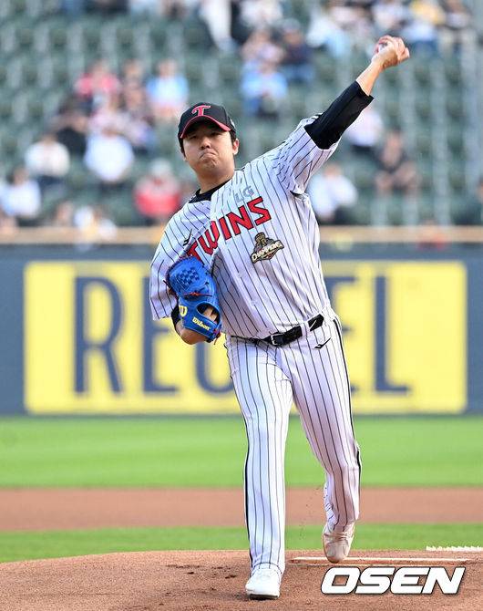 LG 트윈스 송승기. /OSEN DB