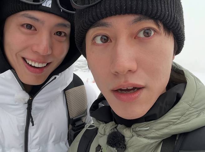 박보검과 곽동연. 곽동연 인스타그램 캡처