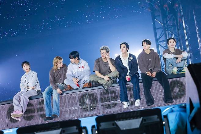 ‘BTS WORLD TOUR ’ARIRANG‘ IN TOKYO 공연 현장. 사진 제공=빅히트 뮤직