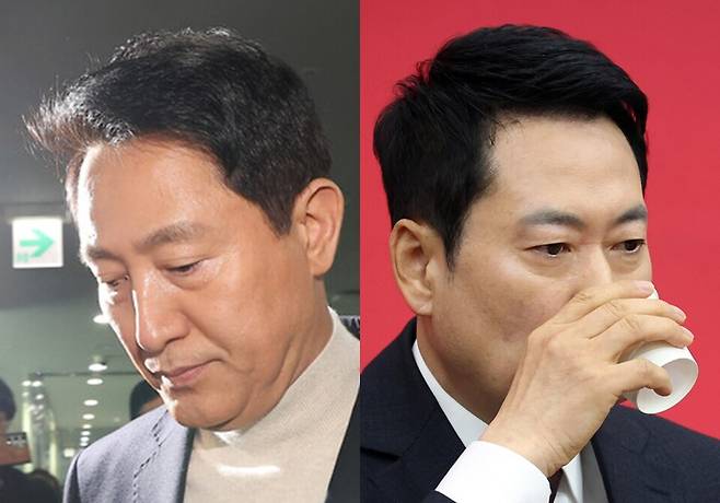 오세훈 서울시장(왼쪽)과 장동혁 국민의힘 대표 ⓒ연합뉴스