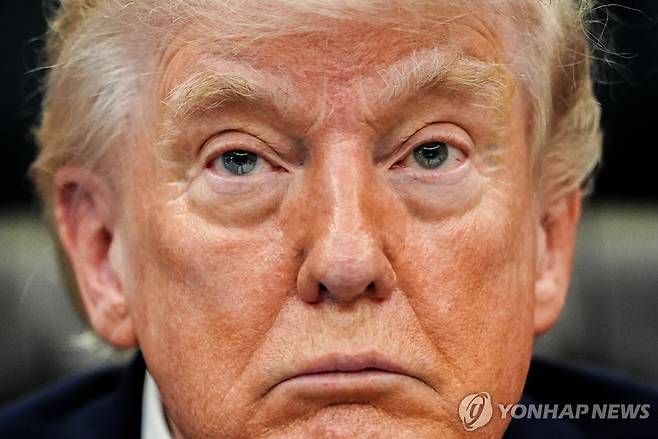 트럼프 대통령 [AP 연합뉴스 자료사진. 재판매 및 DB 금지]