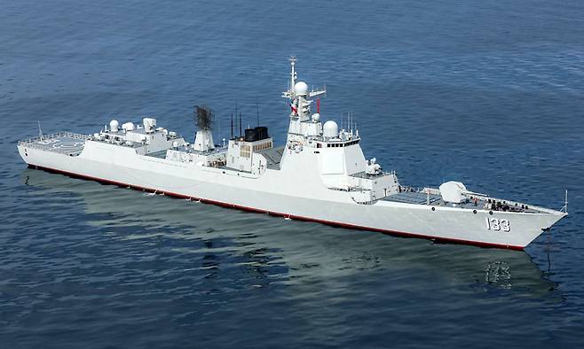 중국 해군 바오터우함 [글로벌타임스 캡처. 재판매 및 DB 금지]