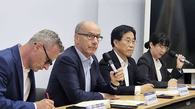 방한한 FISU 회장단 [양영석 기자]