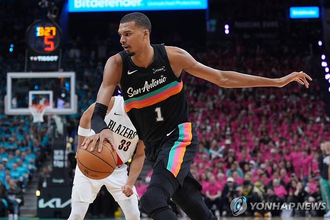 빅토르 웸반야마 [AP=연합뉴스]