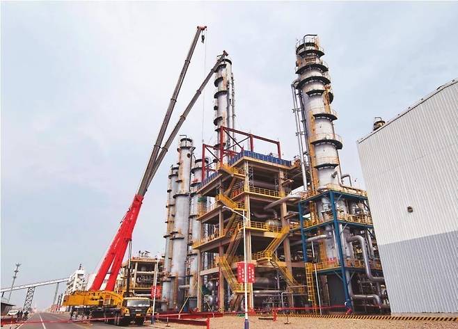 다탕 푸신 석탄-가스 변환 프로젝트 건설 현장 [출처: 랴오닝성 정부 홈페이지, 랴오닝일보]