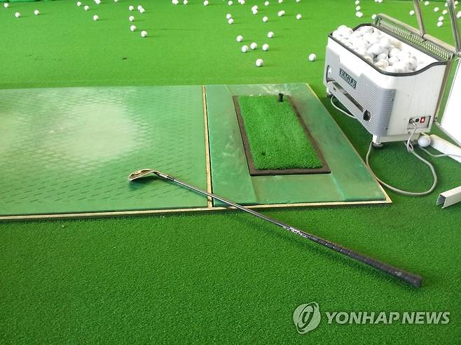 골프 연습장 기사와 무관한 사진임. 연합뉴스 자료사진