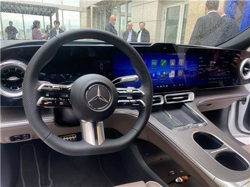 디 올 뉴 일렉트릭 C클래스 내부 [촬영 윤민혁]