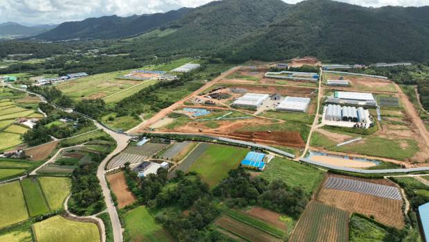 해남군 삼산면 농업연구단지 부지 현장. 해남군 제공