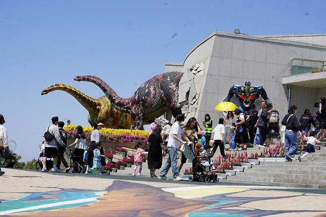해남공룡대축제가 5월 2일부터 5일까지 개최된다. /사진=해남군