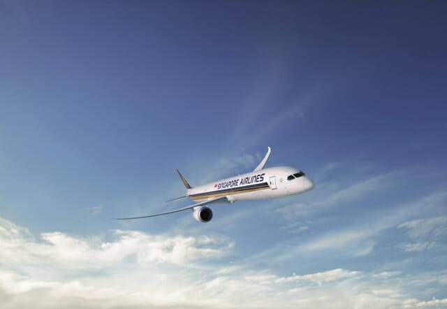 싱가포르 항공 B787-10 드림라이너. (제공=신세계디에프)