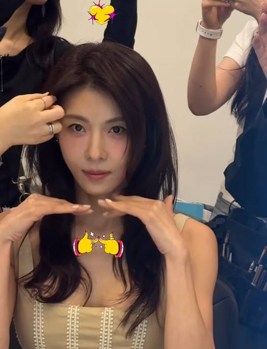 하지원, 메이크업 룸 현장 공개…“완전 신나~ 야야르” 러블리 매력 (출처:하지원인스타그램)