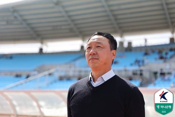 박진섭 천안시티FC 감독. 한국프로축구연맹 제공
