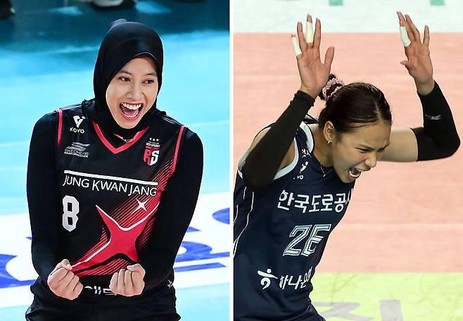 메가(왼쪽), 타나차. [연합뉴스]