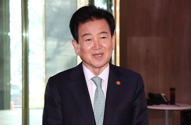 정동영 통일부 장관. 뉴스1