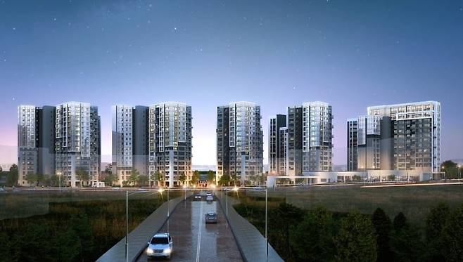 서울 강서구 방화동 래미안엘라비네 투시도