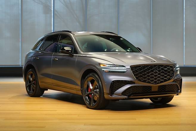 제네시스 ‘GV70 그래파이트 에디션’ [사진제공=현대차]