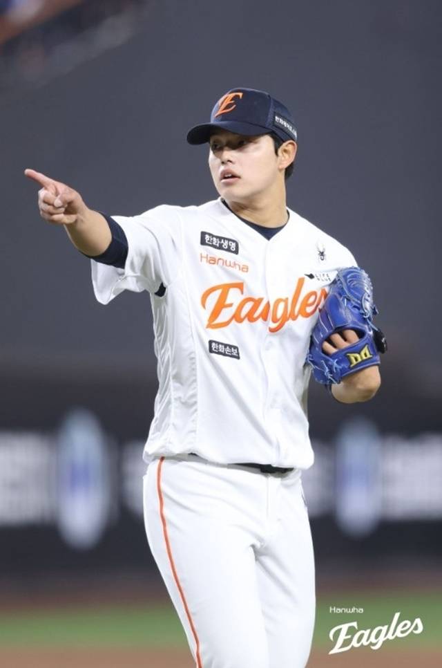 21일 LG전에 선발 등판하는 문동주. 사진=한화 제공